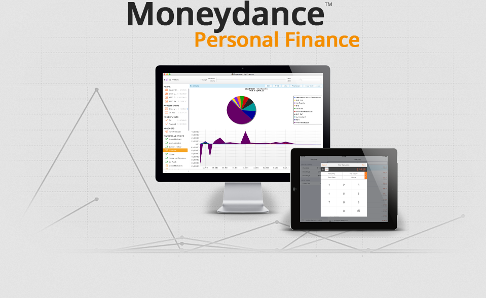Moneydance personal finance app running on Windows and Mac